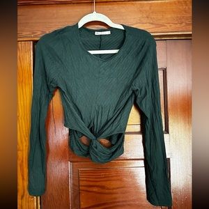 Heart & Hips long sleeve crop top, Size M